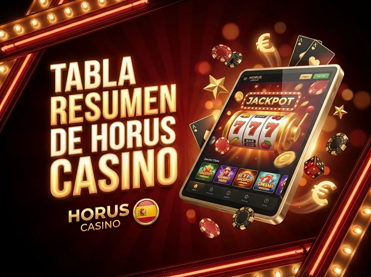 Tabla Resumen de Horus Casino